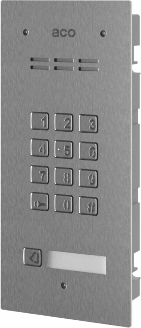 Podomietkový panel Aco FAM-P-1NPZSACC s klávesnicou