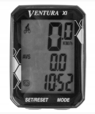 

Licznik rowerowy na rower Ventura 11f przewodowy