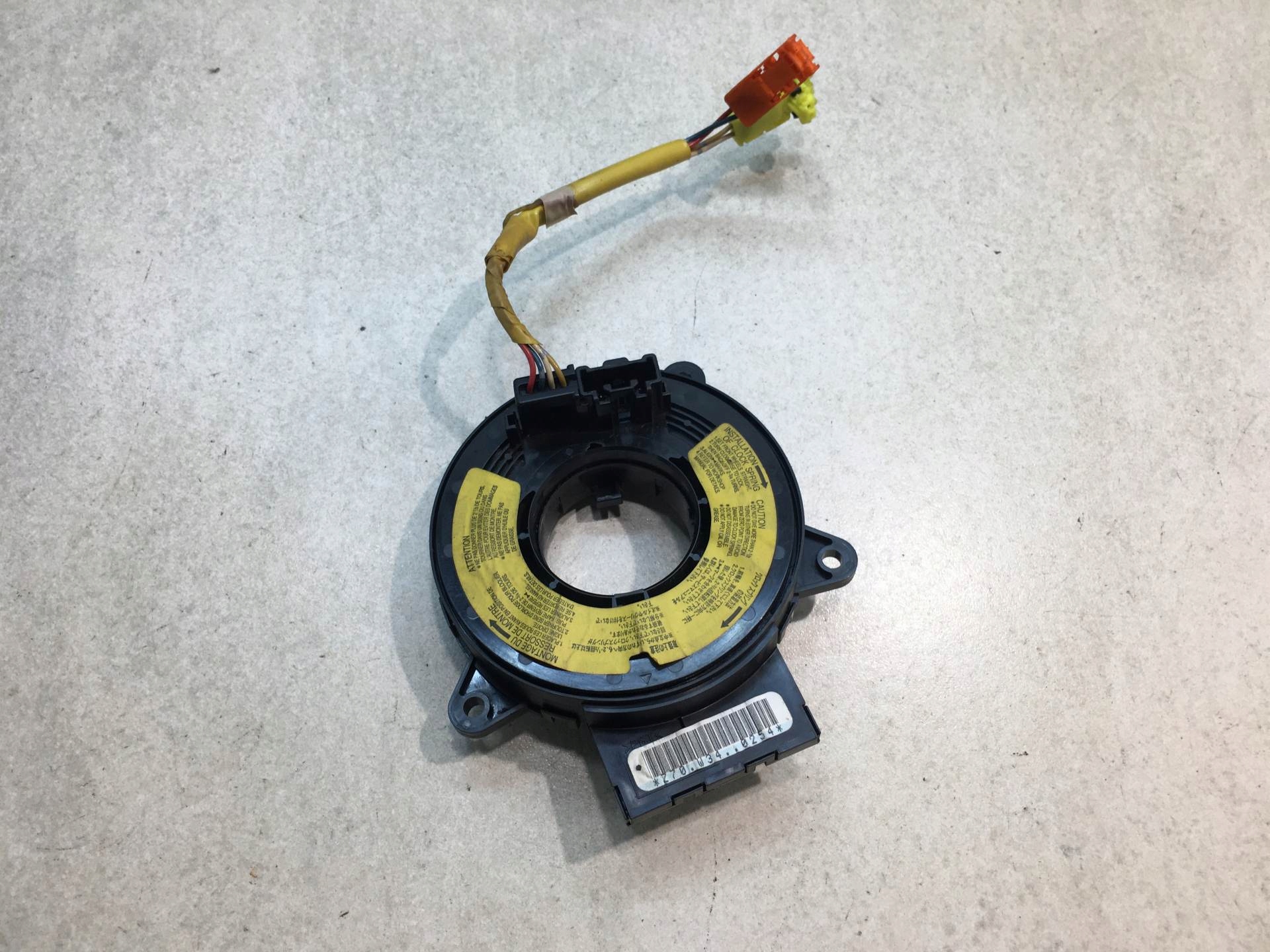ring ZWIJAK airbag MAZDA 6 GG 1.8