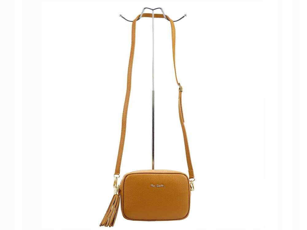 Kabelka Pierre Cardin Camel Malá Kabelka Přes Rameno Kožená Frz 1501 Dollaro