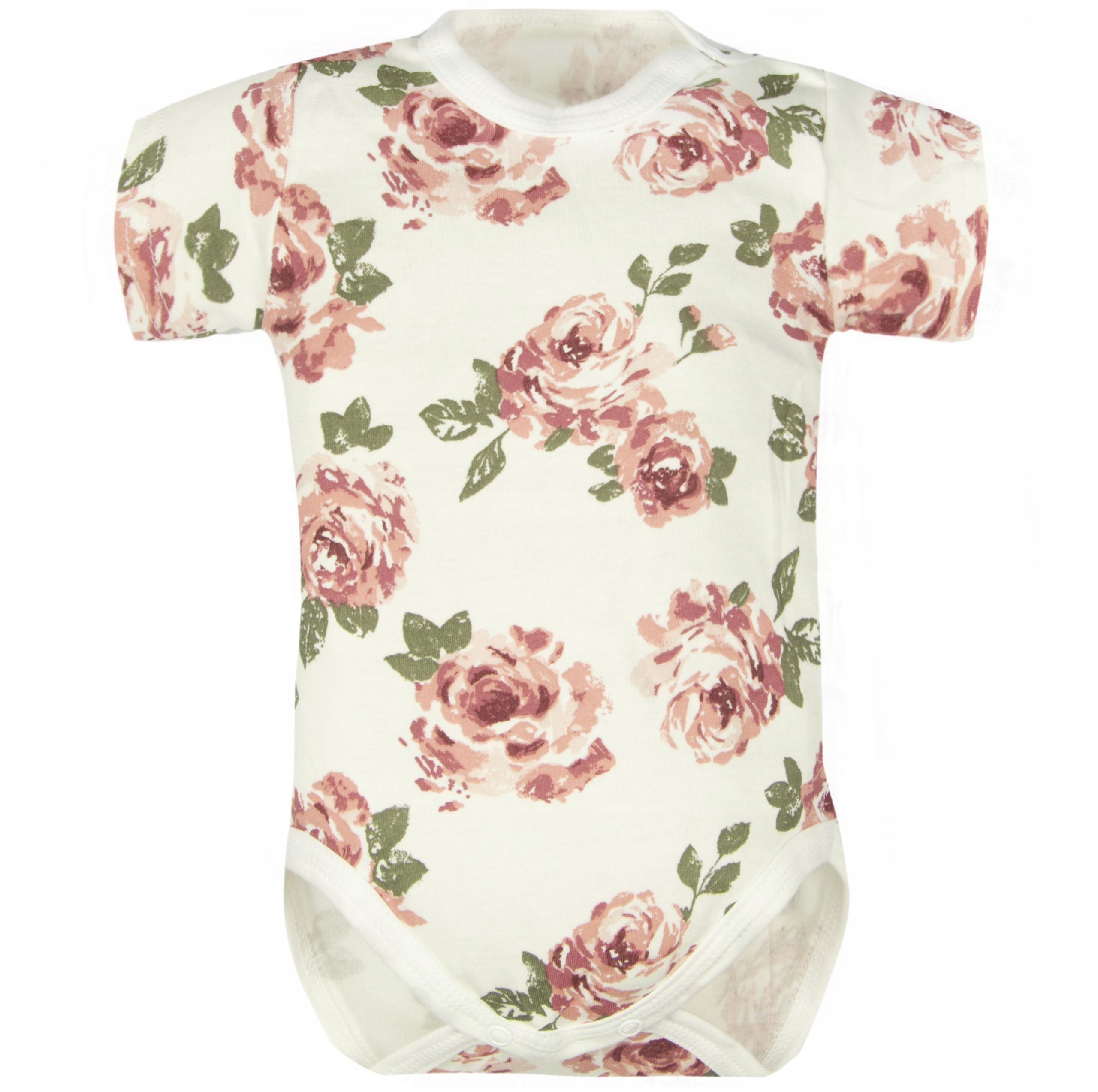 

Body krótki rękaw Róże Angielskie dziewczęce 104