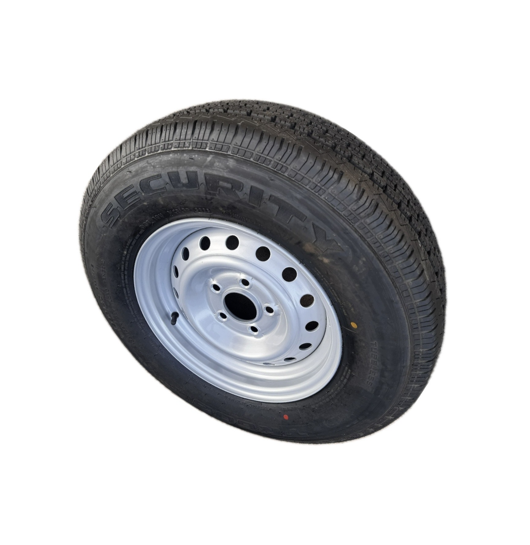 Kolo 195/80 R14C Security TR603 108/106N Ocelový ráfek stříbrný pro přívěs