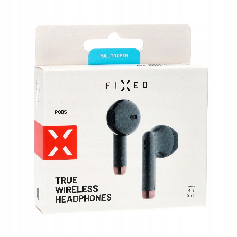 Bezdrátová sluchátka do uší Fixed Pods Fixpds-bk