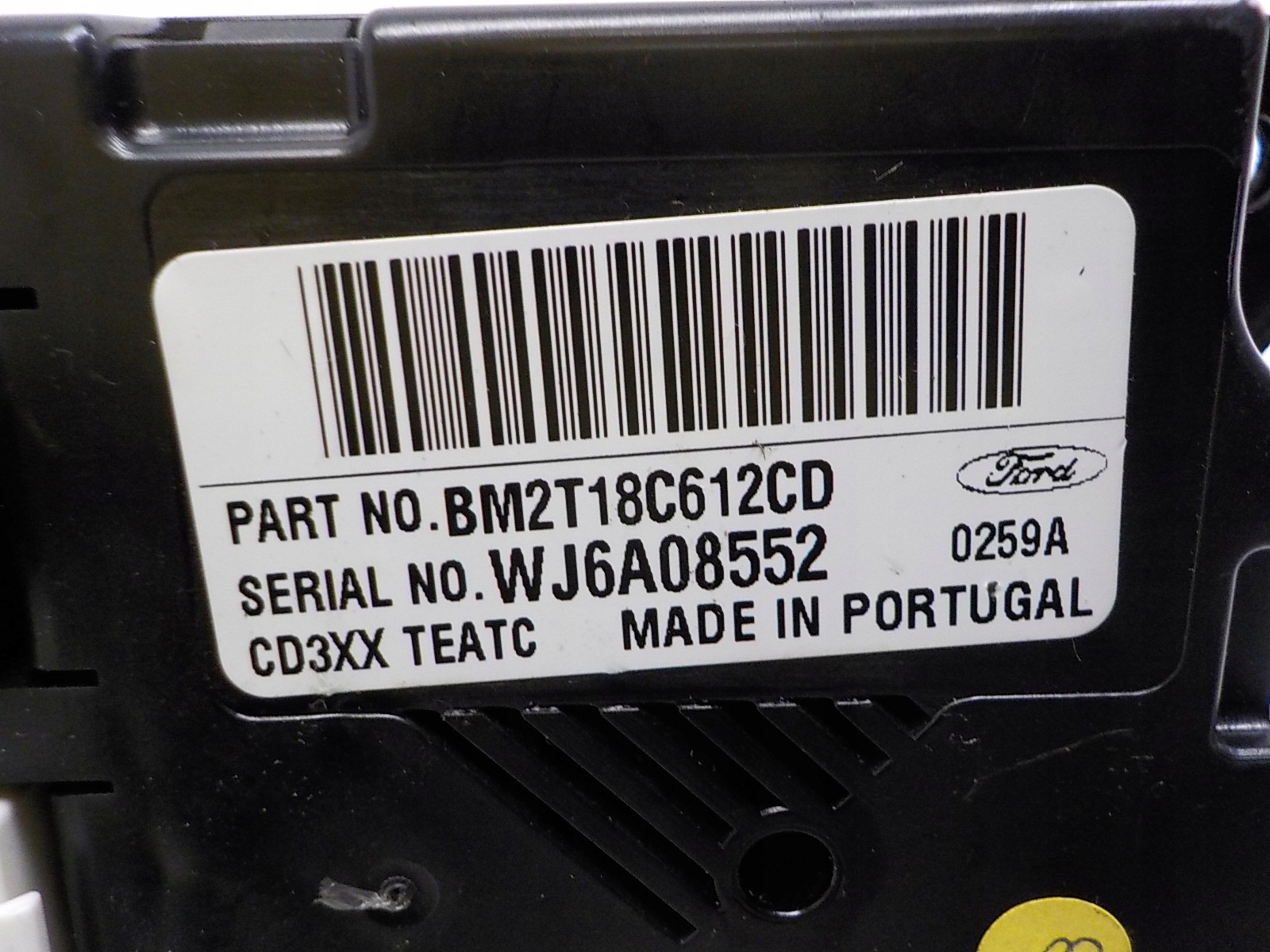 FORD S-MAX und MK1 PANEL Schalter klimaanlage BM2T18C612CD