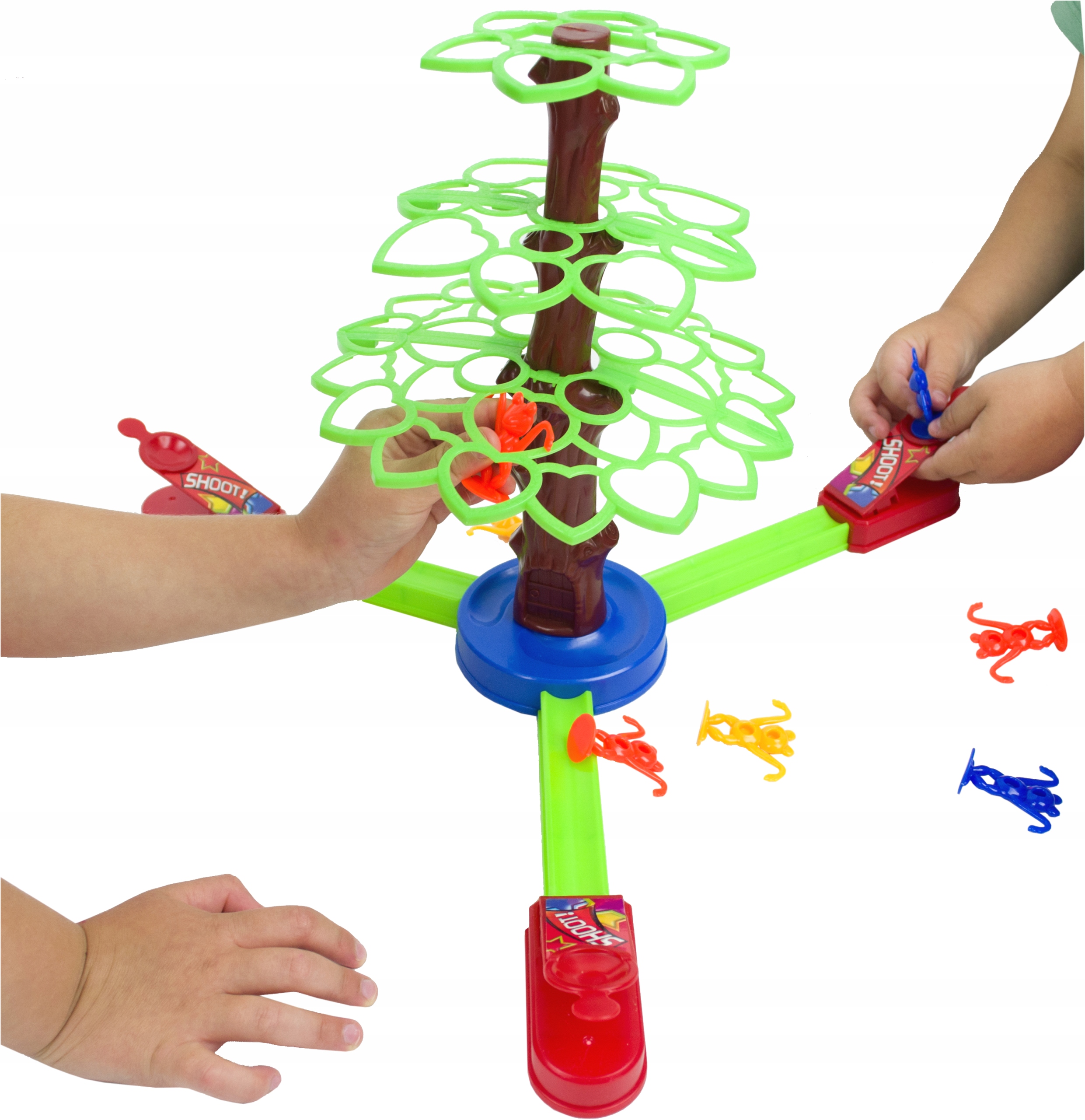 GRA SKACZĄCE ŻABKI GRA ZRĘCZNOŚCIOWA RODZINNA Minimalna liczba graczy 1