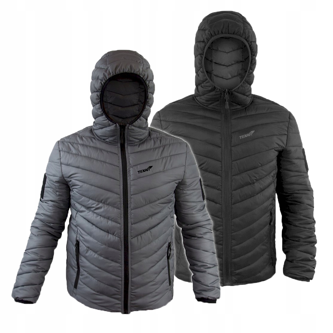 Kurtka dwustronna ocieplana Texar Reverse Black/Grey XXL