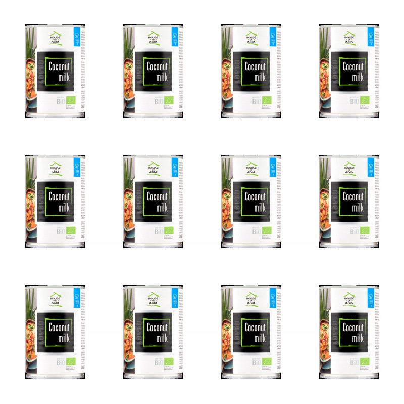House of Asia kokosové mléko bio 5-7% 400 ml X12
