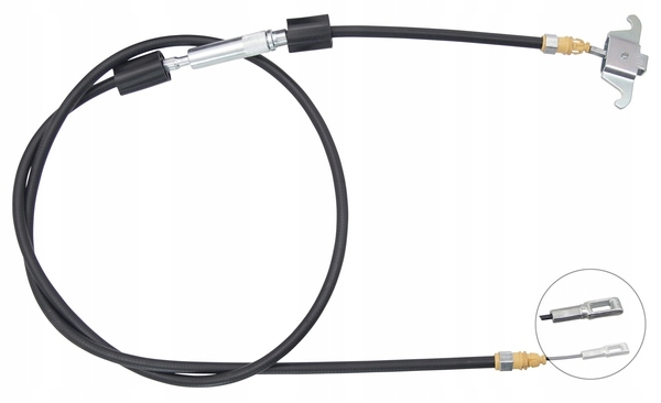 K19863 - ТРОС РУЧНОГО ГАЛЬМА VOLVO XC90 02-14 ЦЕНТР