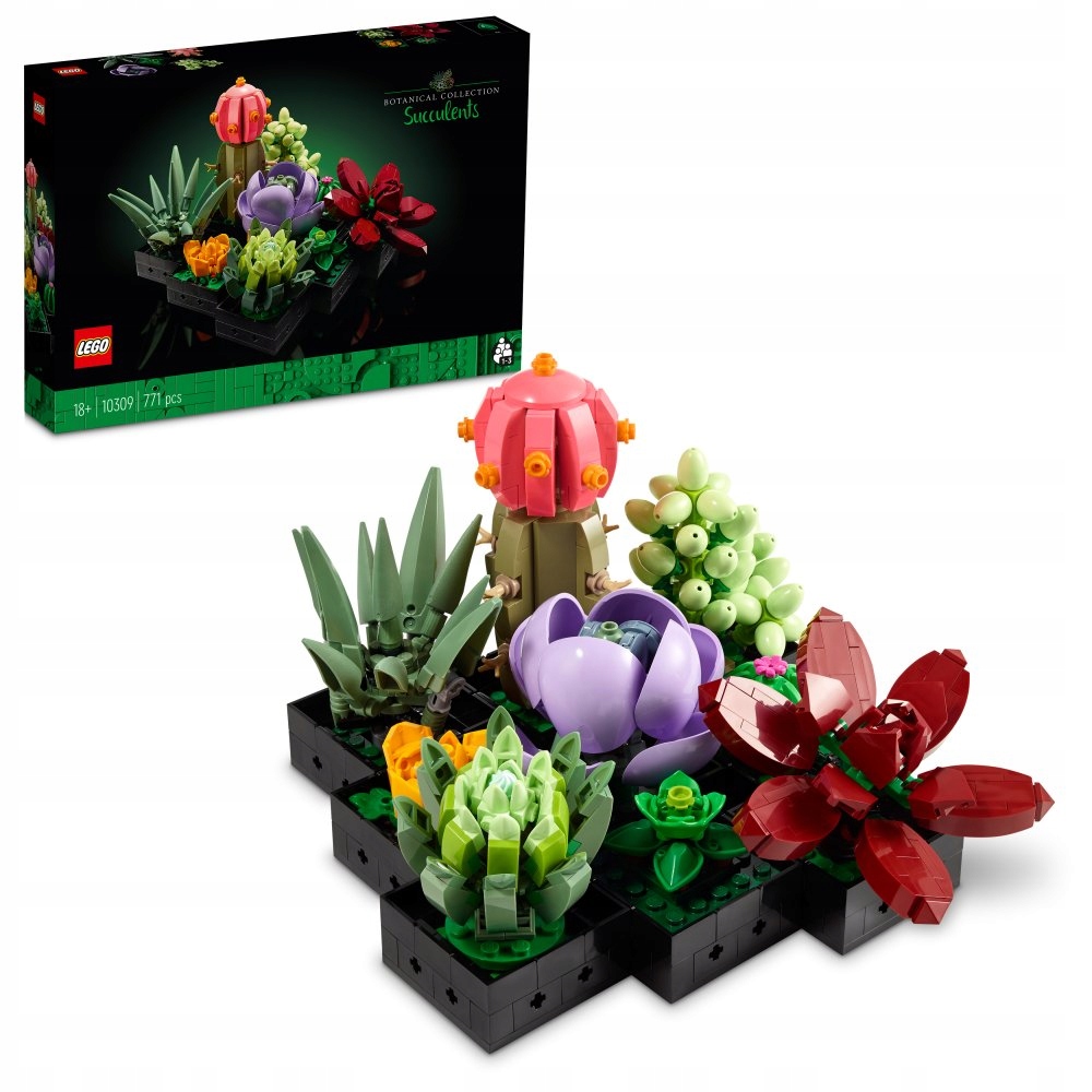 LEGO Botanicals 10309 Sukulenty