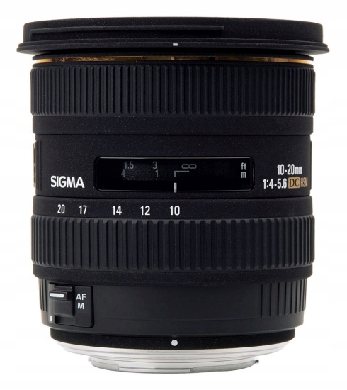 Obiektyw Sigma Canon Ef-s 10-20mm F4-5.6 Ex DC Hsm