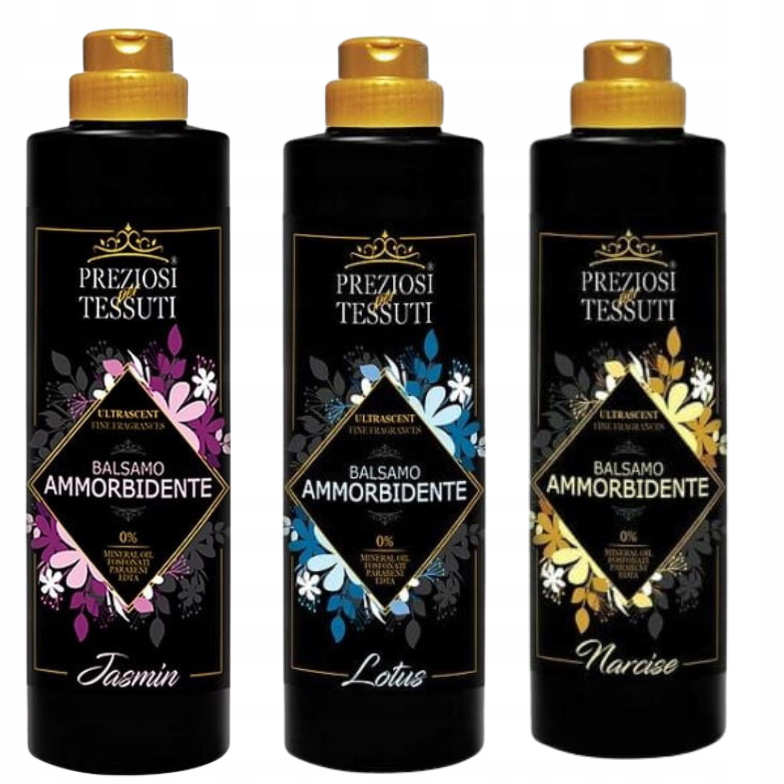 Gely na oplachování tkanin Preziosi Tessuti Premium Narcise Lotus Jasmin 750 ml