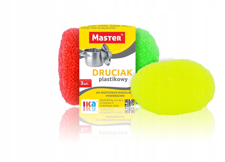 

Druciak plastikowy Master