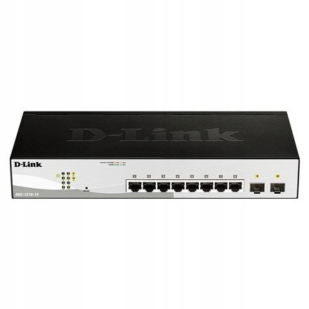 D-Link 10-portový Gigabit Smart Switch DGS-1210-10