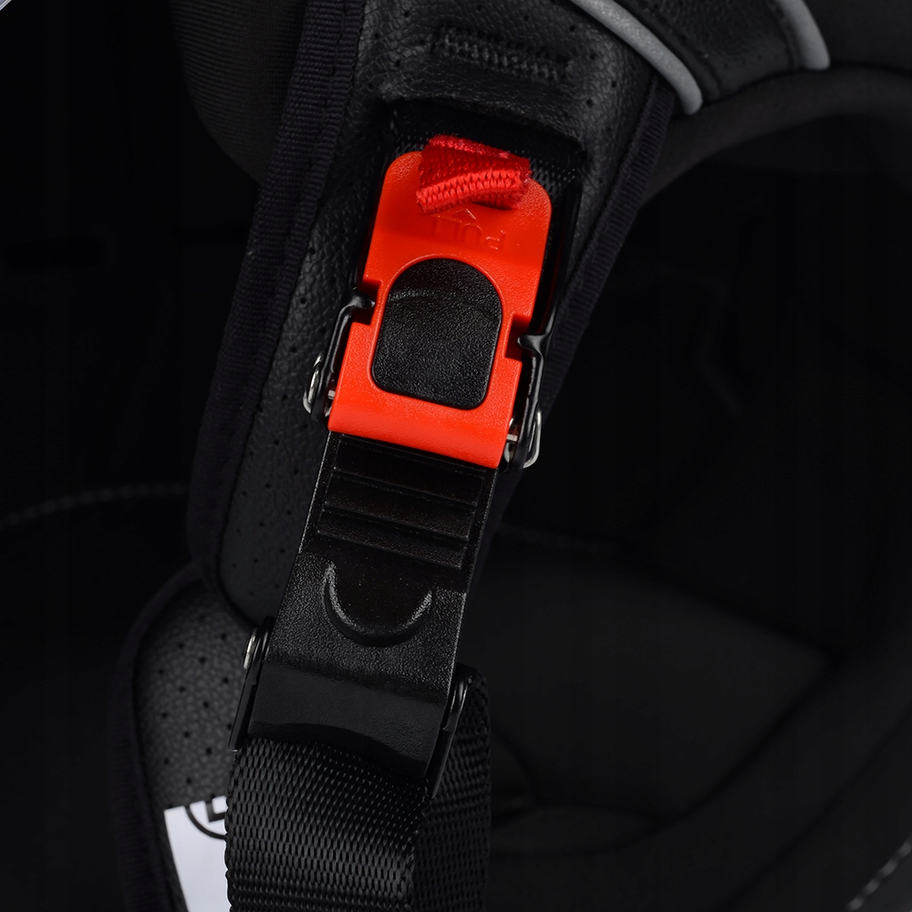 KASK MOTOCYKLOWY OTWARTY | VITO AMARO BLACK | POŁYSK SKUTER CHOPPER +BLENDA Rodzaj zapięcia mikrometryczne