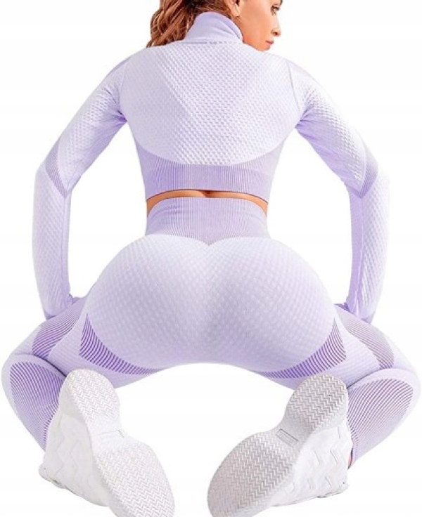 DAMSKI 3-CZĘŚCIOWY DRES FITNESS TRENINGOWY Płeć kobieta