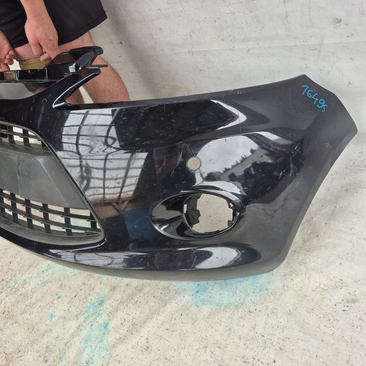 FORD FIESTA MK7 08- bumper front front PDC