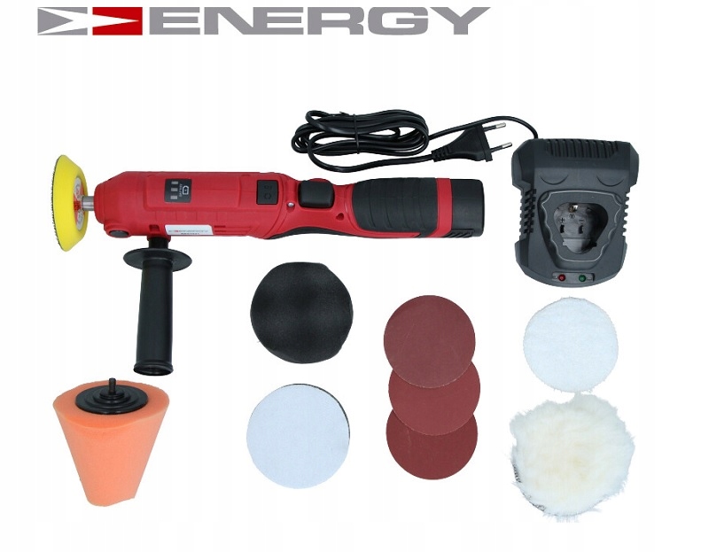 POLERKA AKUMULATOROWA 10,8V + AKCESORIA ENERGY NE01021