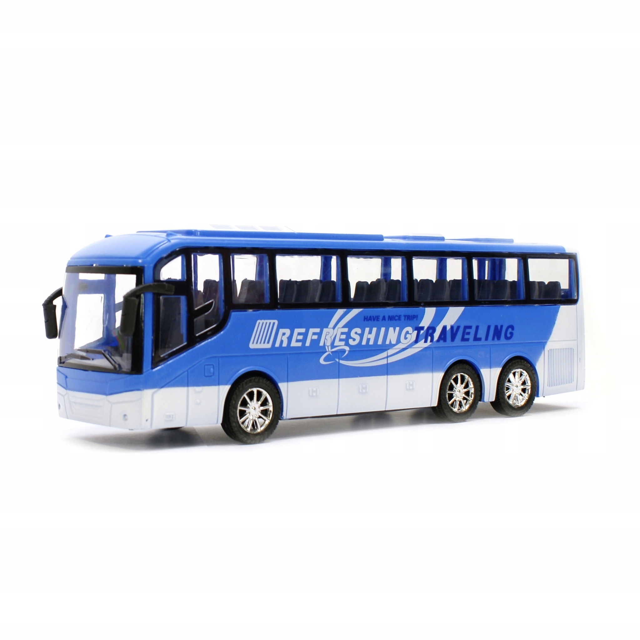 

Duży Autobus zabawka pojazd z napędem 35cm