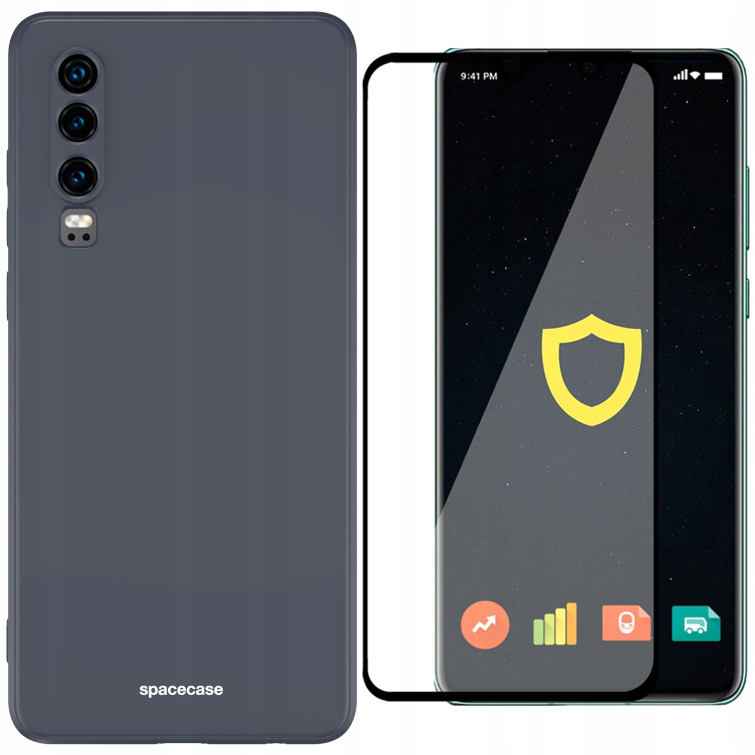 

Etui Case Matowe Spacecase Do Huawei P30 Szkło