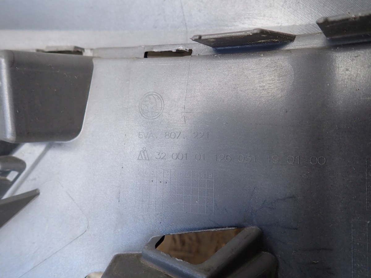 bumper front front SKODA FABIA 4 IV 6VA PJ3 2021- MONTE CARLO