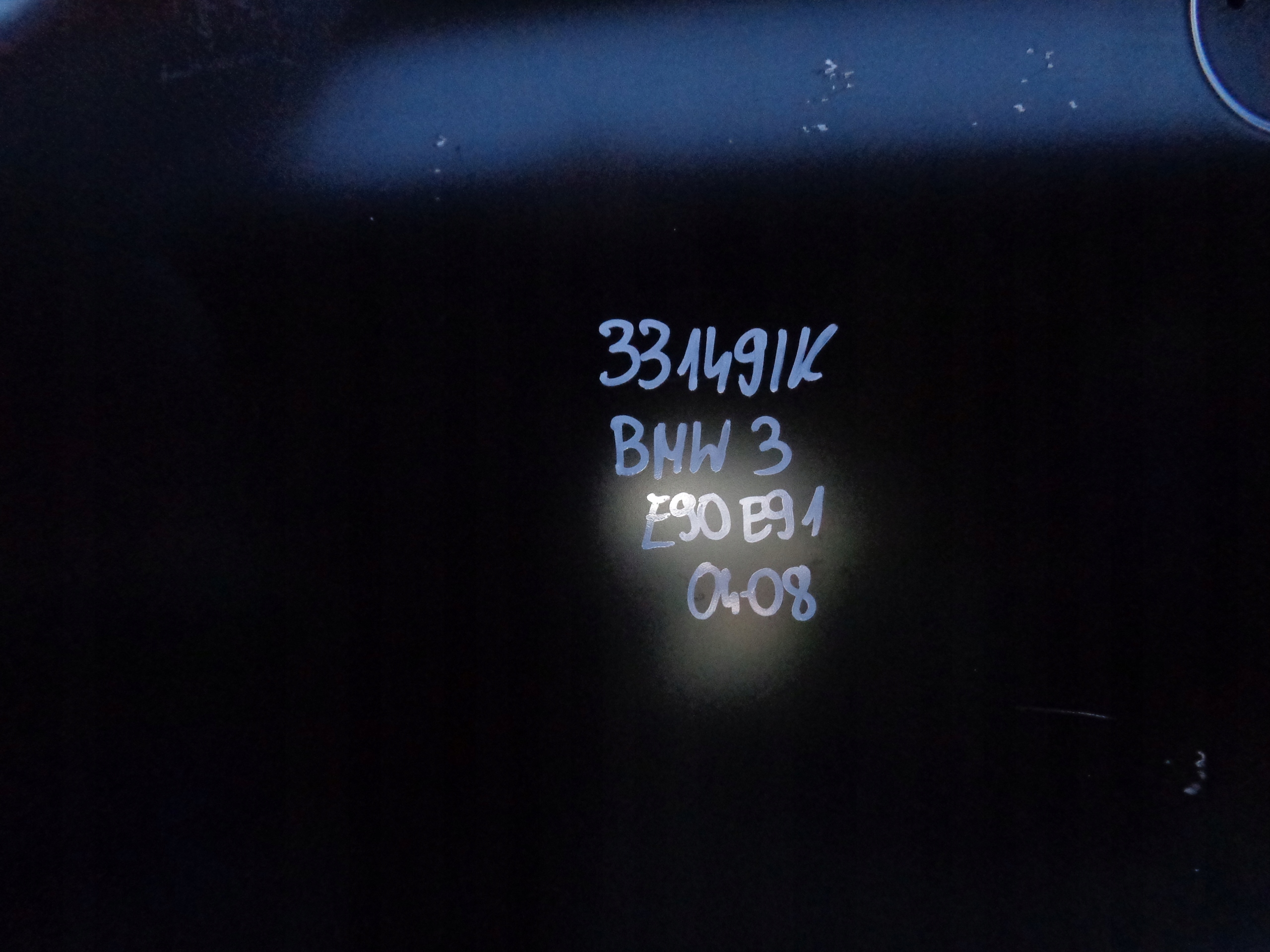 NO-WA-- Capot BMW 3 E90 E91 04-08 NR 33149