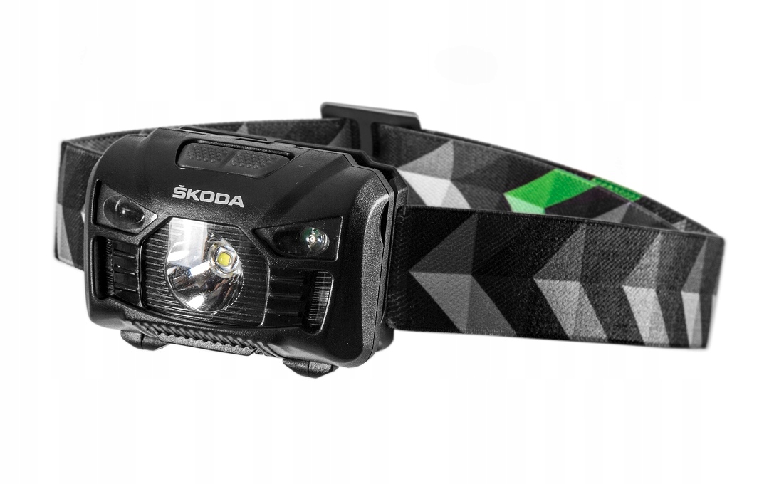 LATARKA LED ŁADOWANIE USB CZOŁÓWKA SKODA ORYGINAŁ