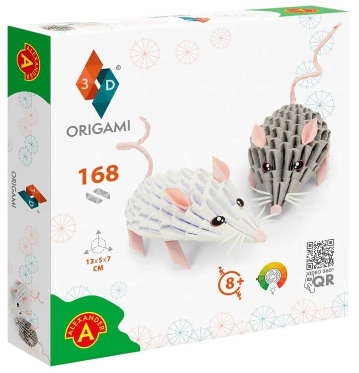 

Alexander Zestaw Kreatywny Origami 3D Myszki 2567