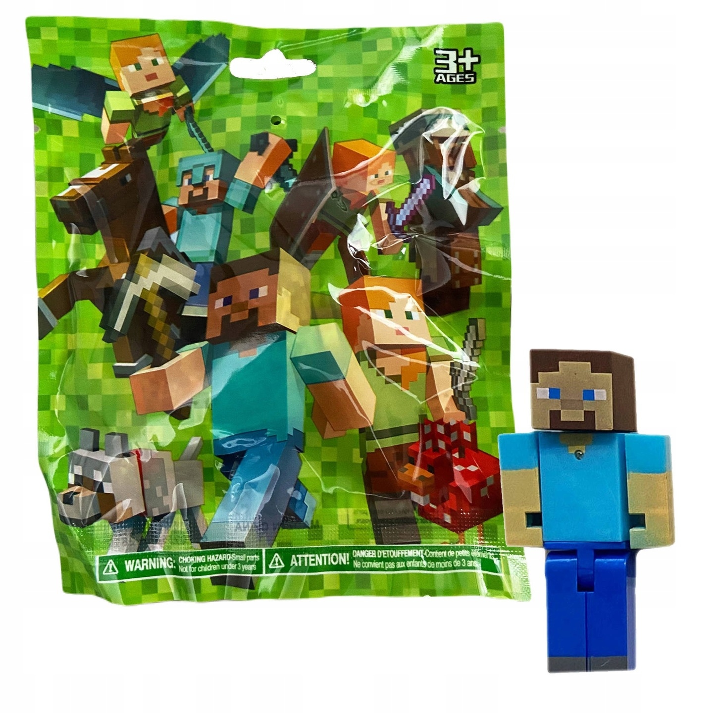 

Minecraft Saszetka Niespodzianka Figurka Karta