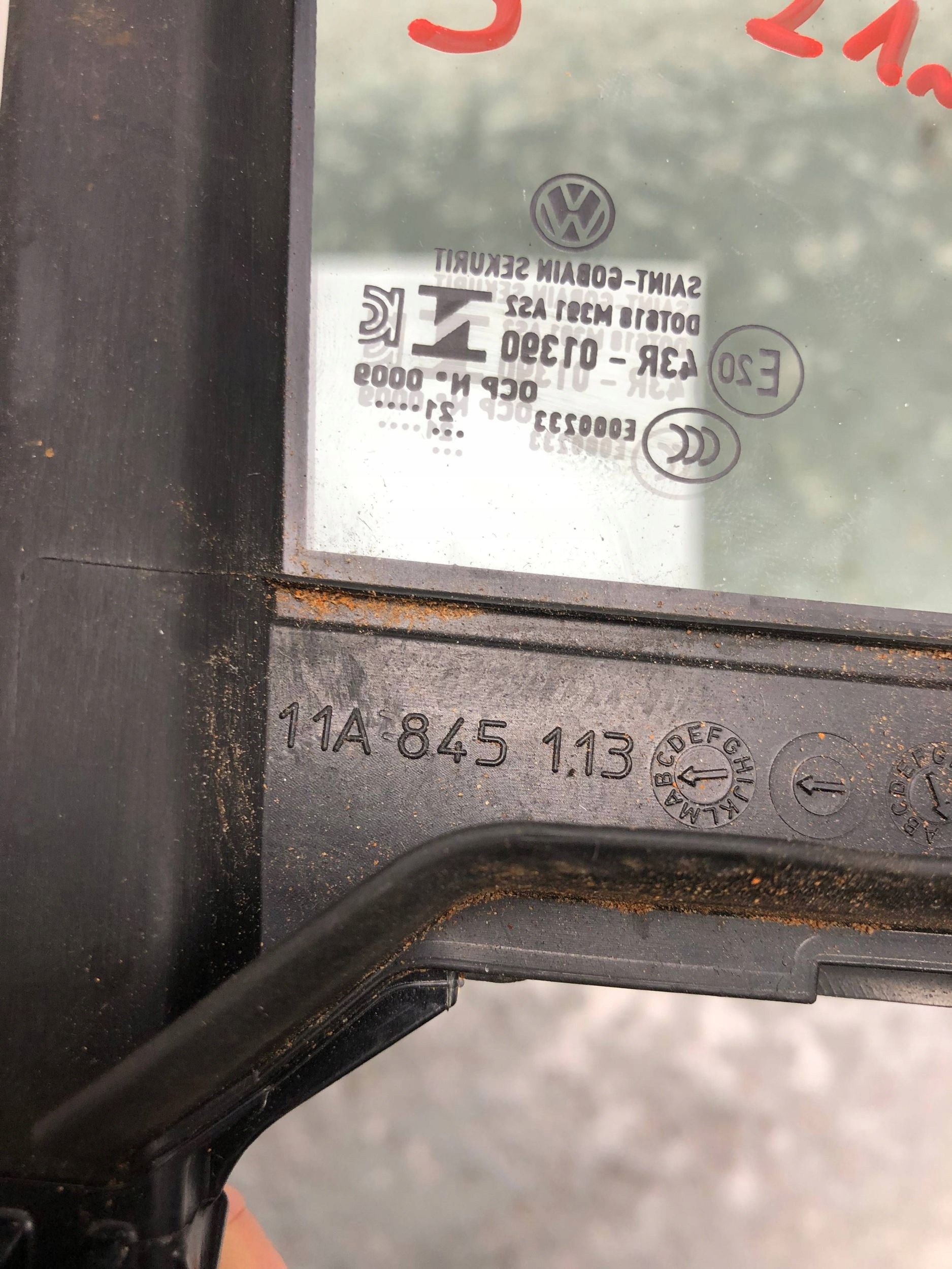 window bodywork left front AS2 VW ID4 ID.4 11A845113