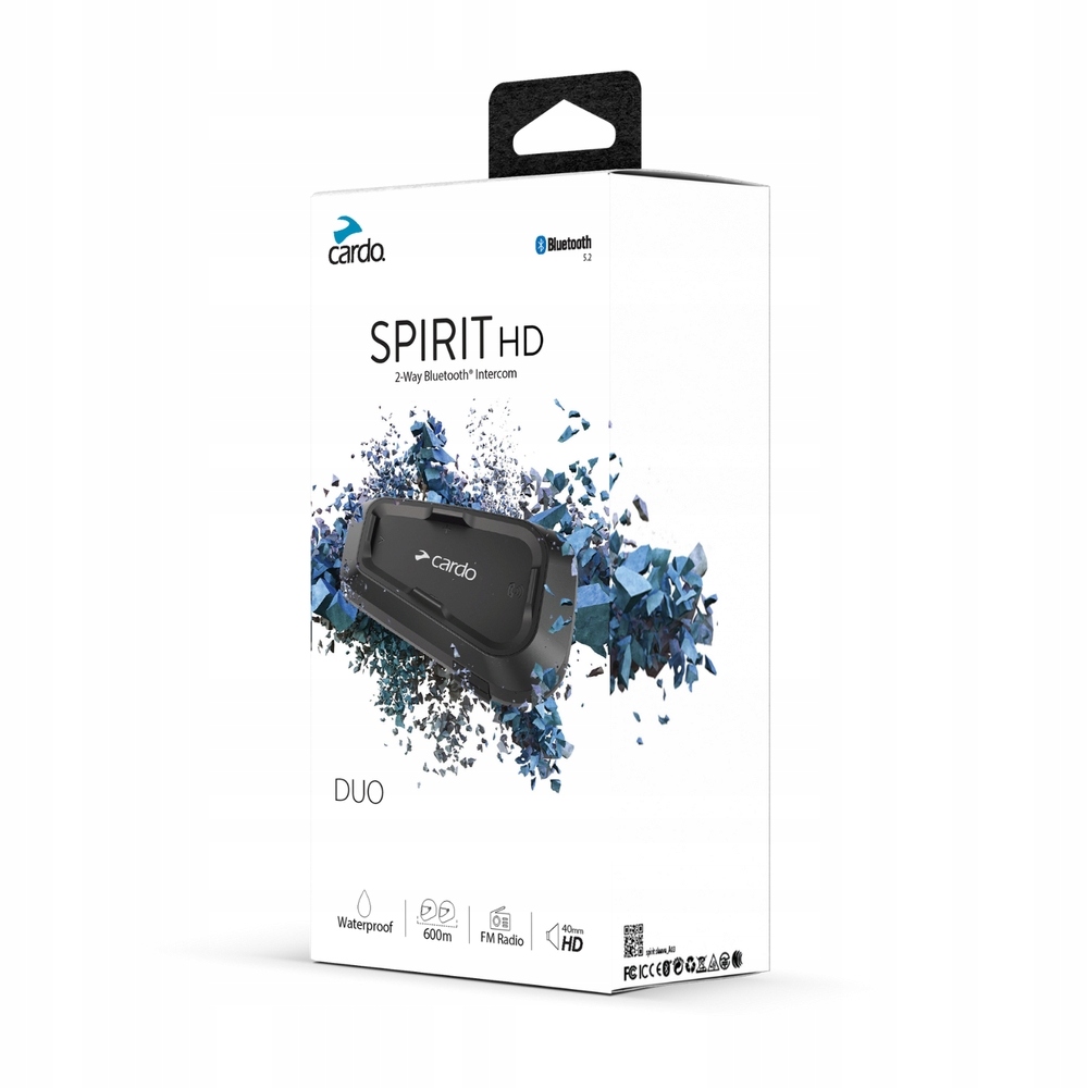 Interkom Cardo Spirit Hd Duo sada na 2 prilby