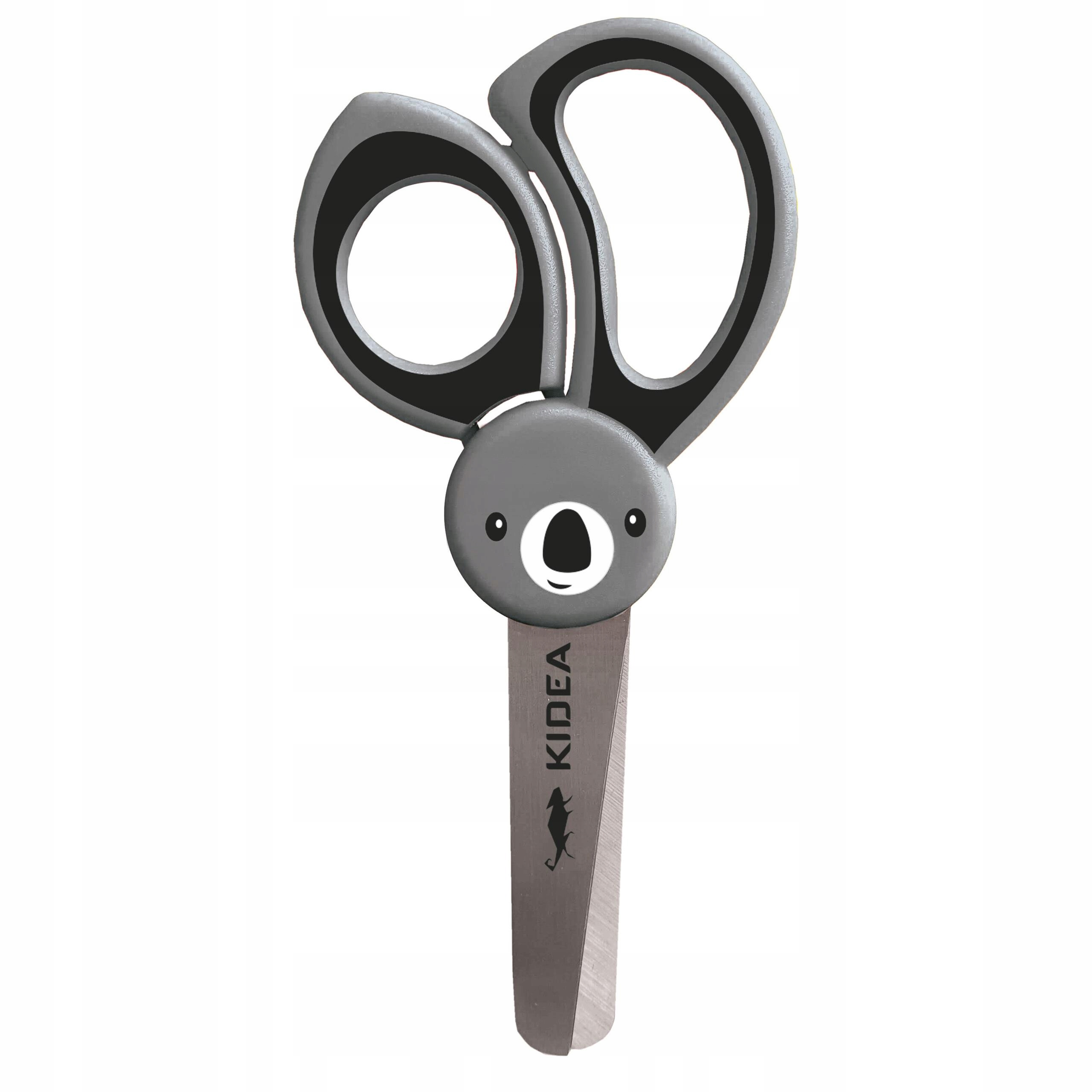 NOŻYCZKI SZKOLNE Z PODZIAŁKĄ KIDEA Z FIGURKĄ