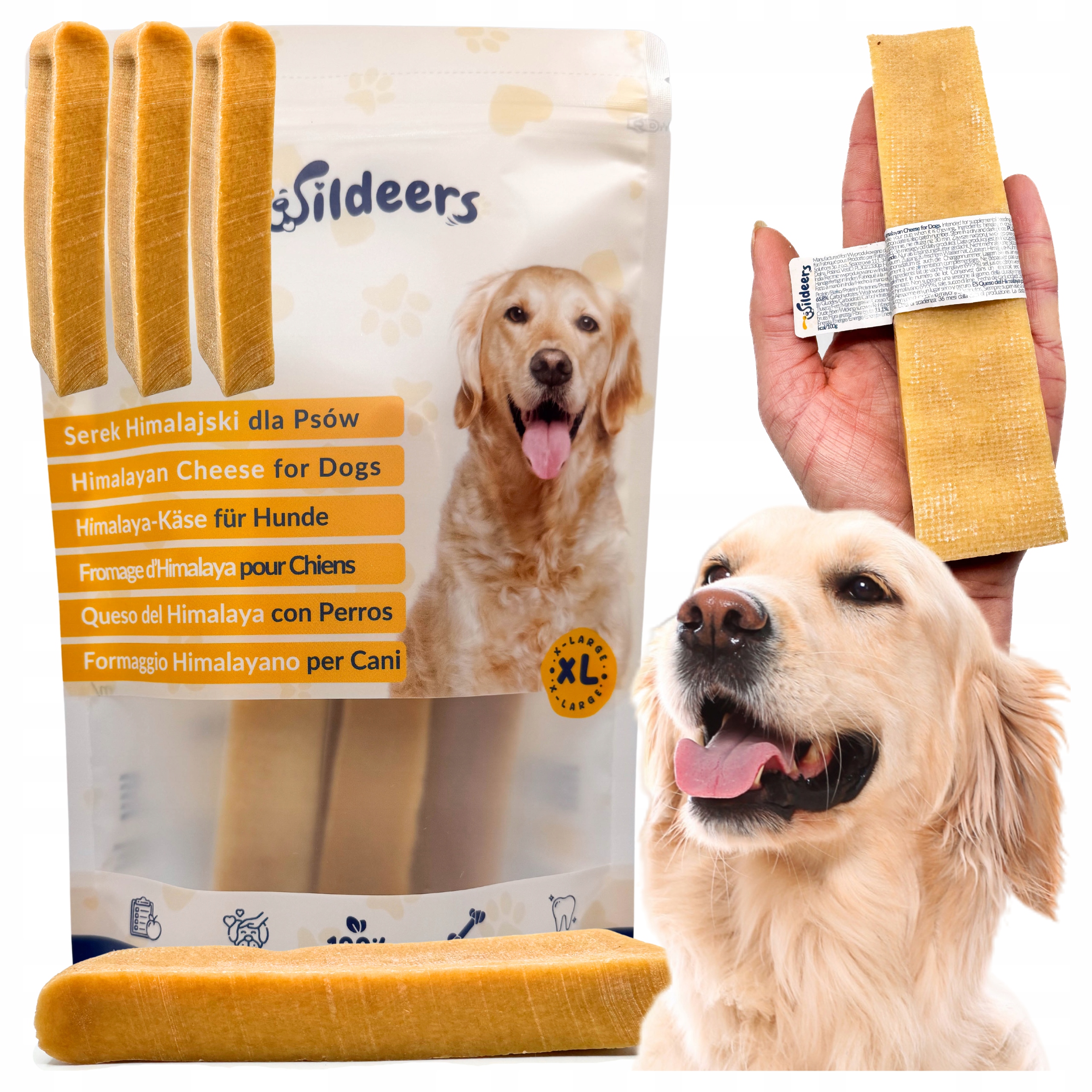 Levně Eko Kousátka Pro Psy, Přírodní, 100%, S Množstvím Vitamínů A Minerálů XL