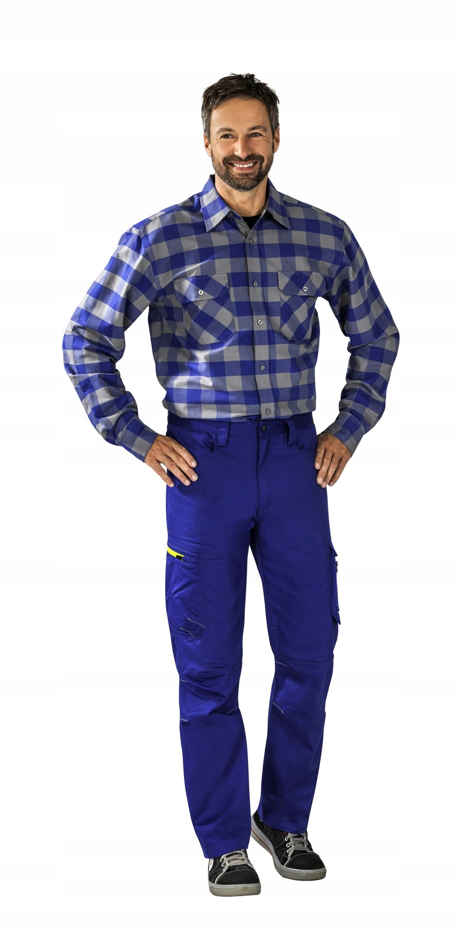 Pracovní kalhoty do pasu Planam Stretchline r90