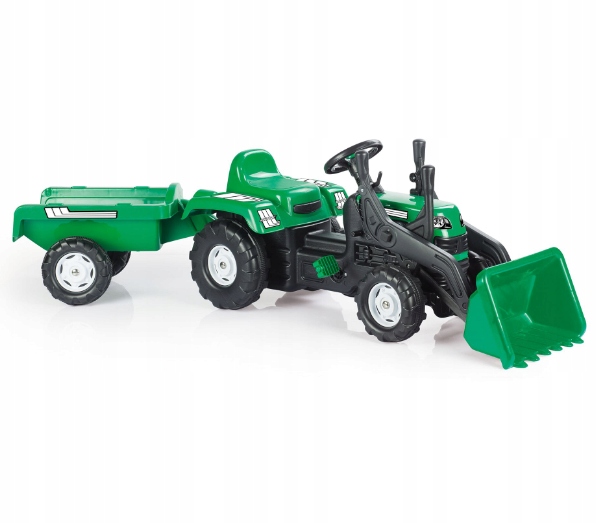 Traktor ładowarka na pedały z przyczepą Dolu 8048