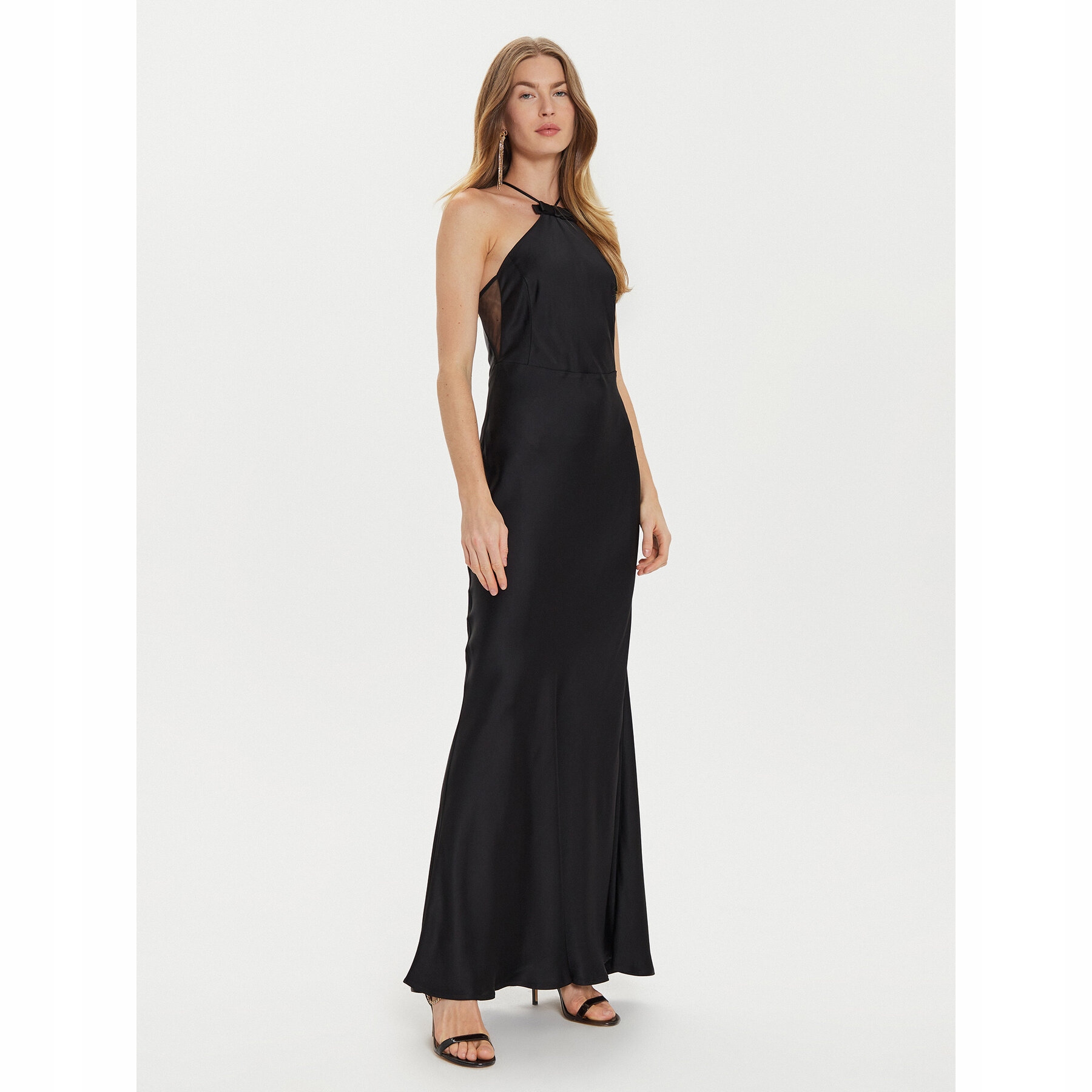 Twinset Damskie Sukienka wieczorowa Czarny