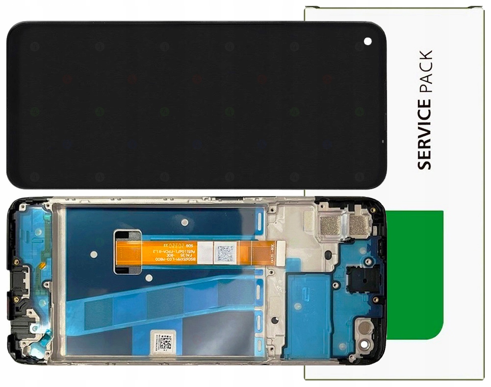 Displej Pro Oppo A72 4G Originál LCD Obrazovka Rámeček