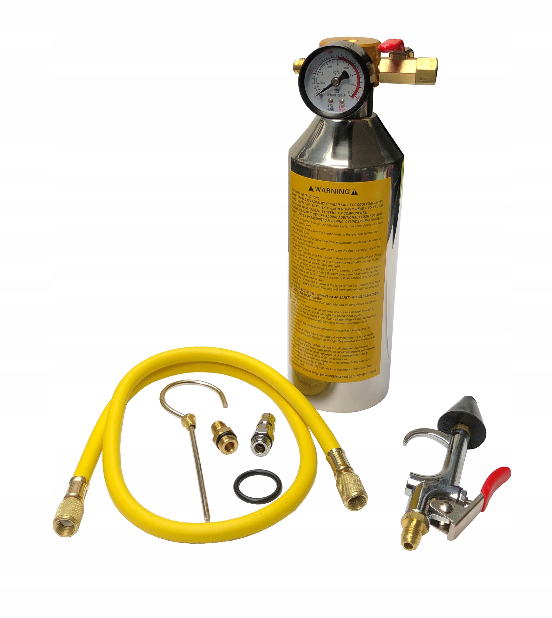 ZESTAW DO PŁUKANIA UKŁADÓW KLIMATYZACJI + PŁYN 5L Producent Inny