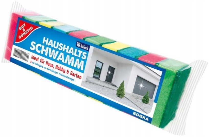 

Gut&Gunstig Gąbki do Naczyń Niemieckie x10