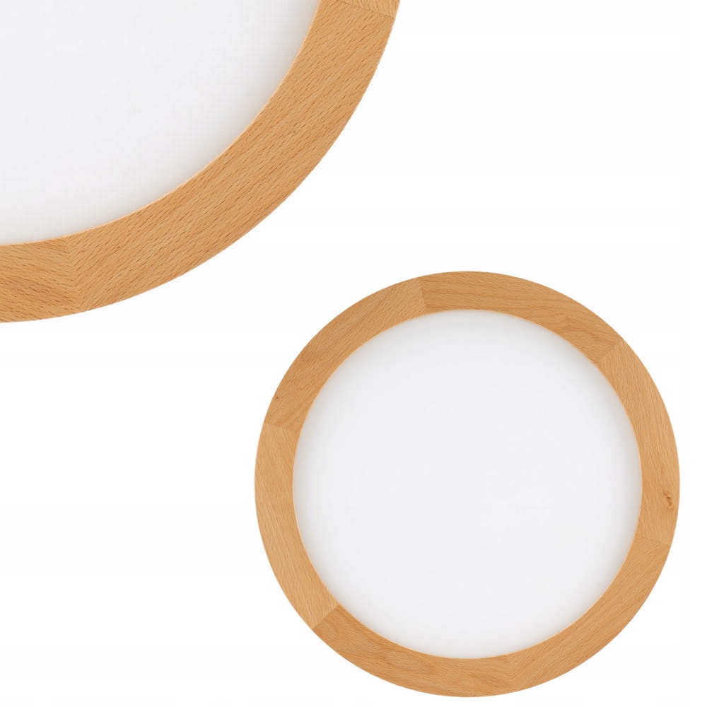 Stropní svítidlo kulatá fi30 cm dřevěná Aqua Wood 24W Led Tk Lighting