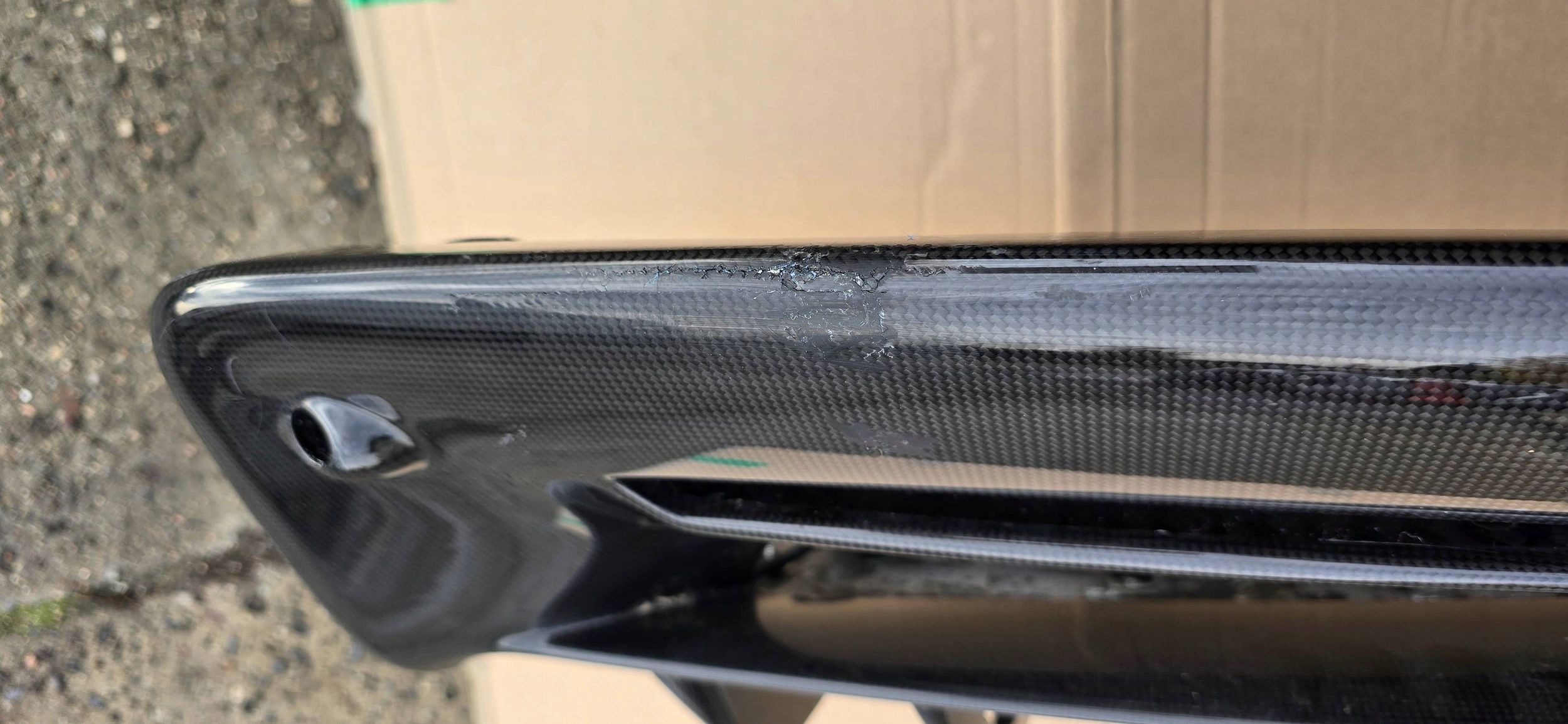 Ferrari SF90 Stradale rear part bumper rear carbon