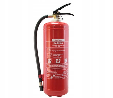 

Gaśnica proszkowa 6 kg Abc Gaz-tech