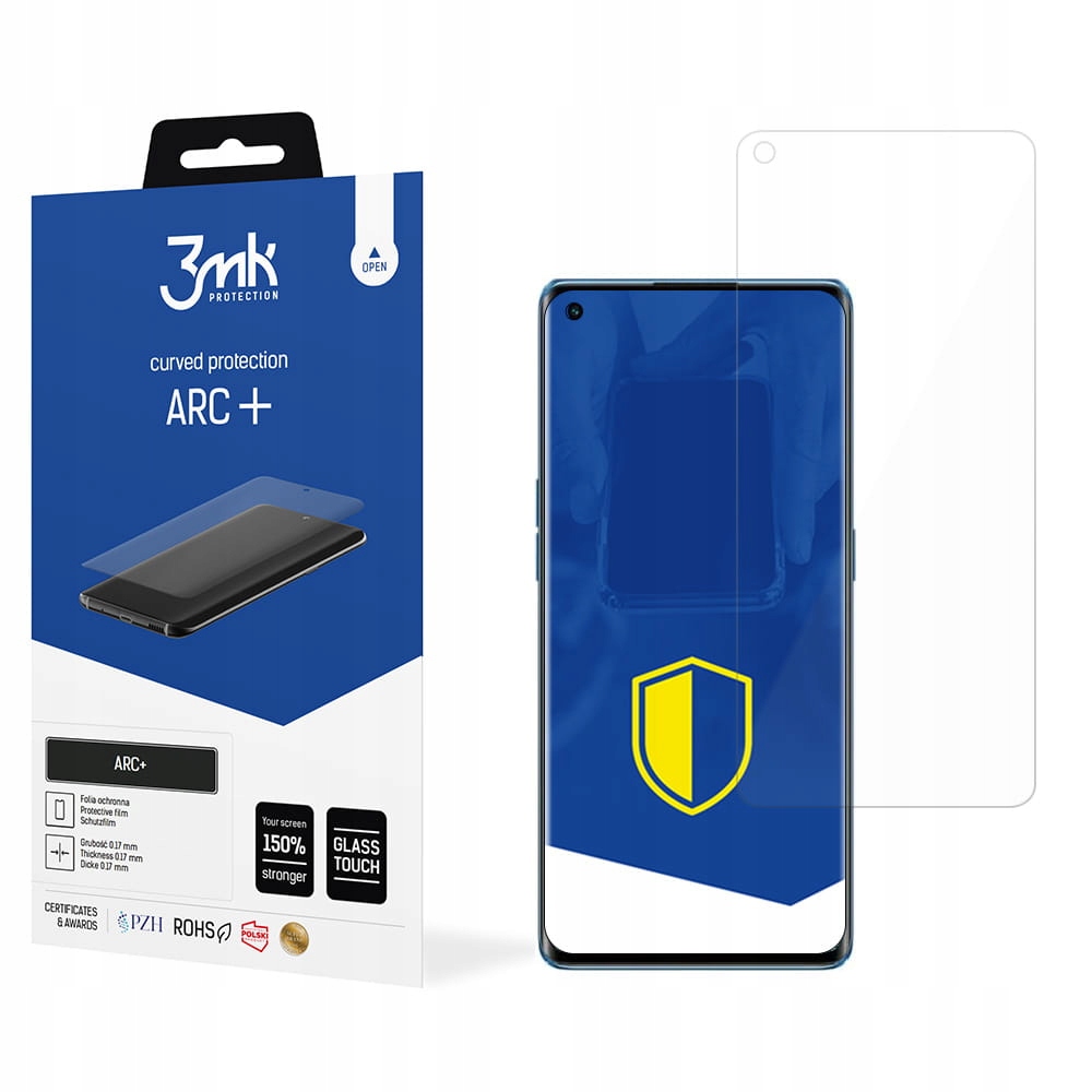 

Folia na cały ekran do Oppo Reno 6 5G 3mk Arc+