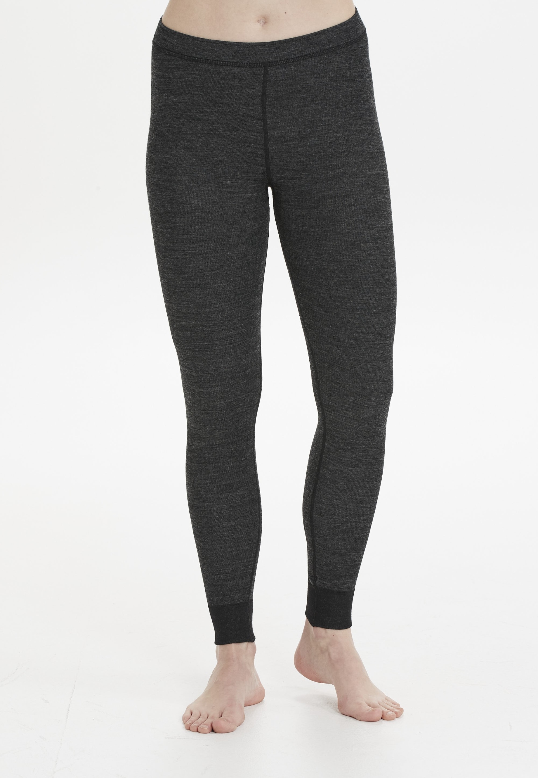 Legginsy termoaktywne damskie Whistler Camea Merino Czarny 46