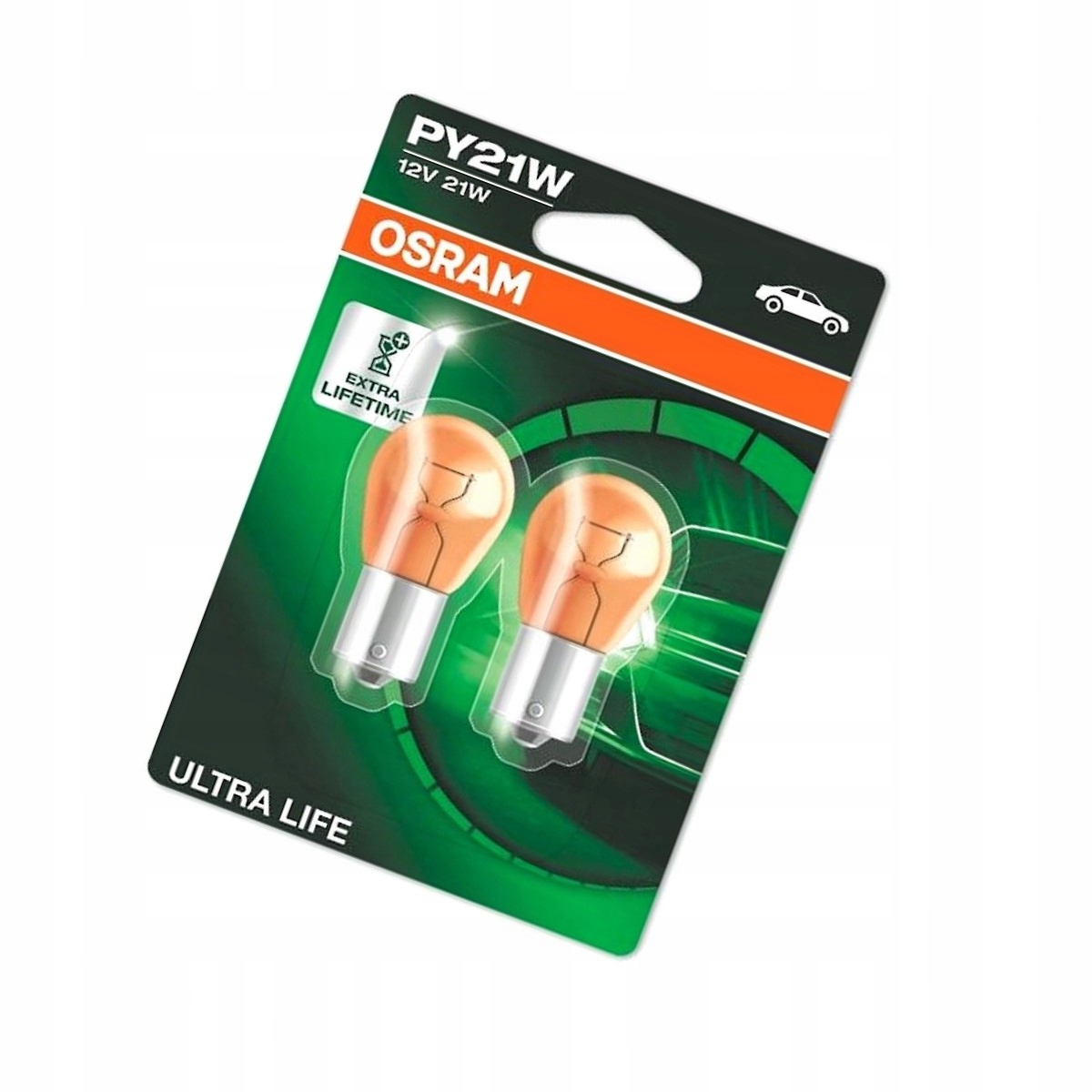 OSRAM Żarówka PY21W 12V BAU15S ULTRA LIFE 7507ULT-02B za 15,99 zł z ...