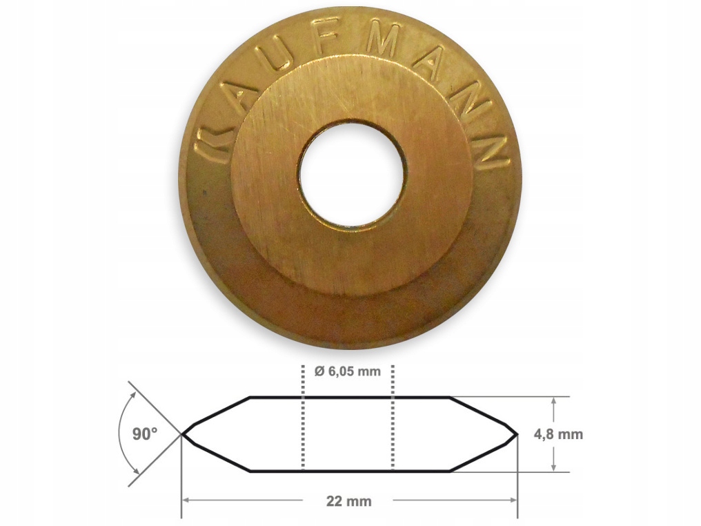 KAUFMANN TIN kółko tnące 22mm TOPLINE MAXIFLIES