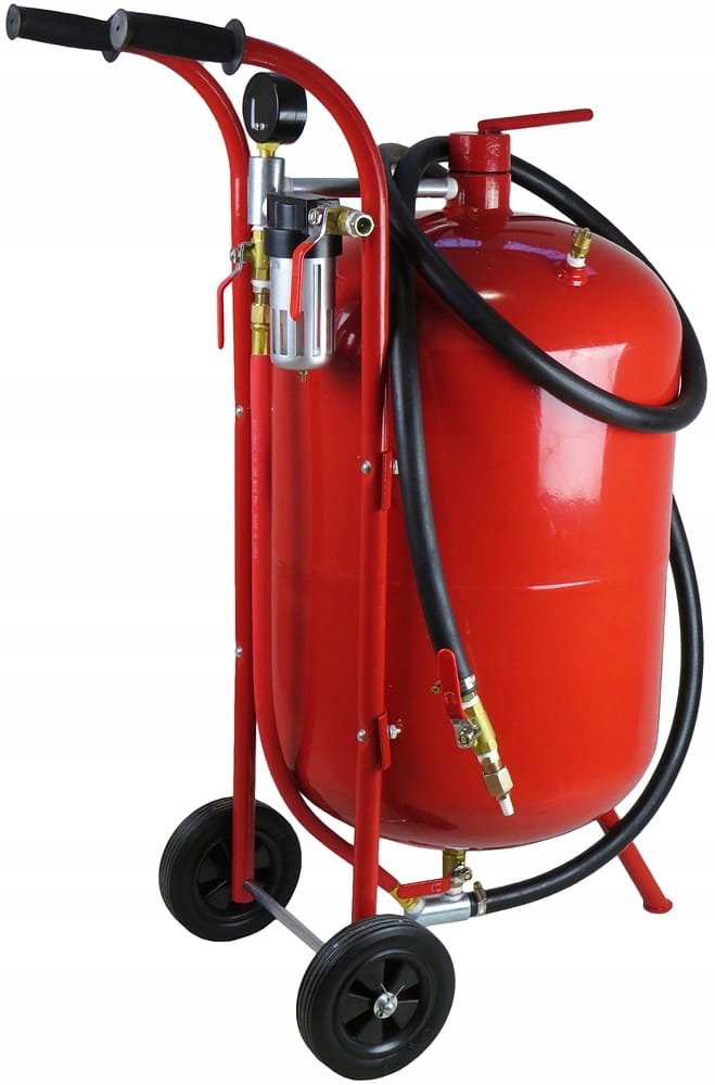 PIASKARKA SYFONOWA 76L MOBILNA MASKA DYSZE ZESTAW Rodzaj syfonowa