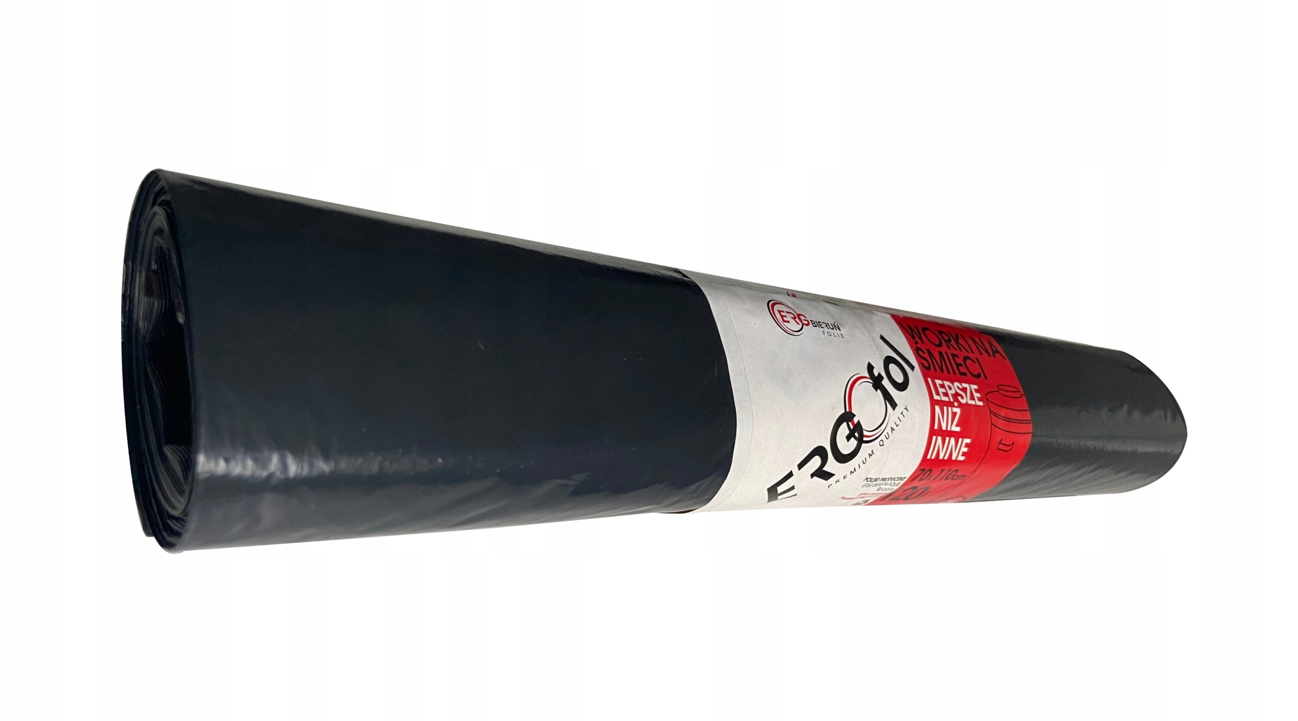 

Mocne worki na śmieci 120l x10szt Polski Producent
