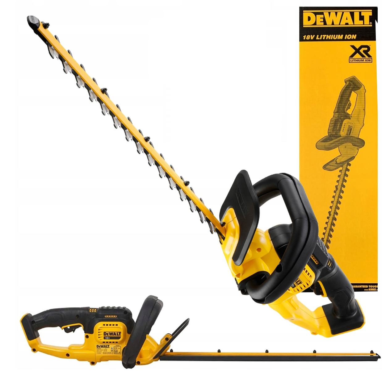 DeWalt DCMHT563N Nożyce elektryczne akumulatorowe do żywopłotu 55cm 18V Xr