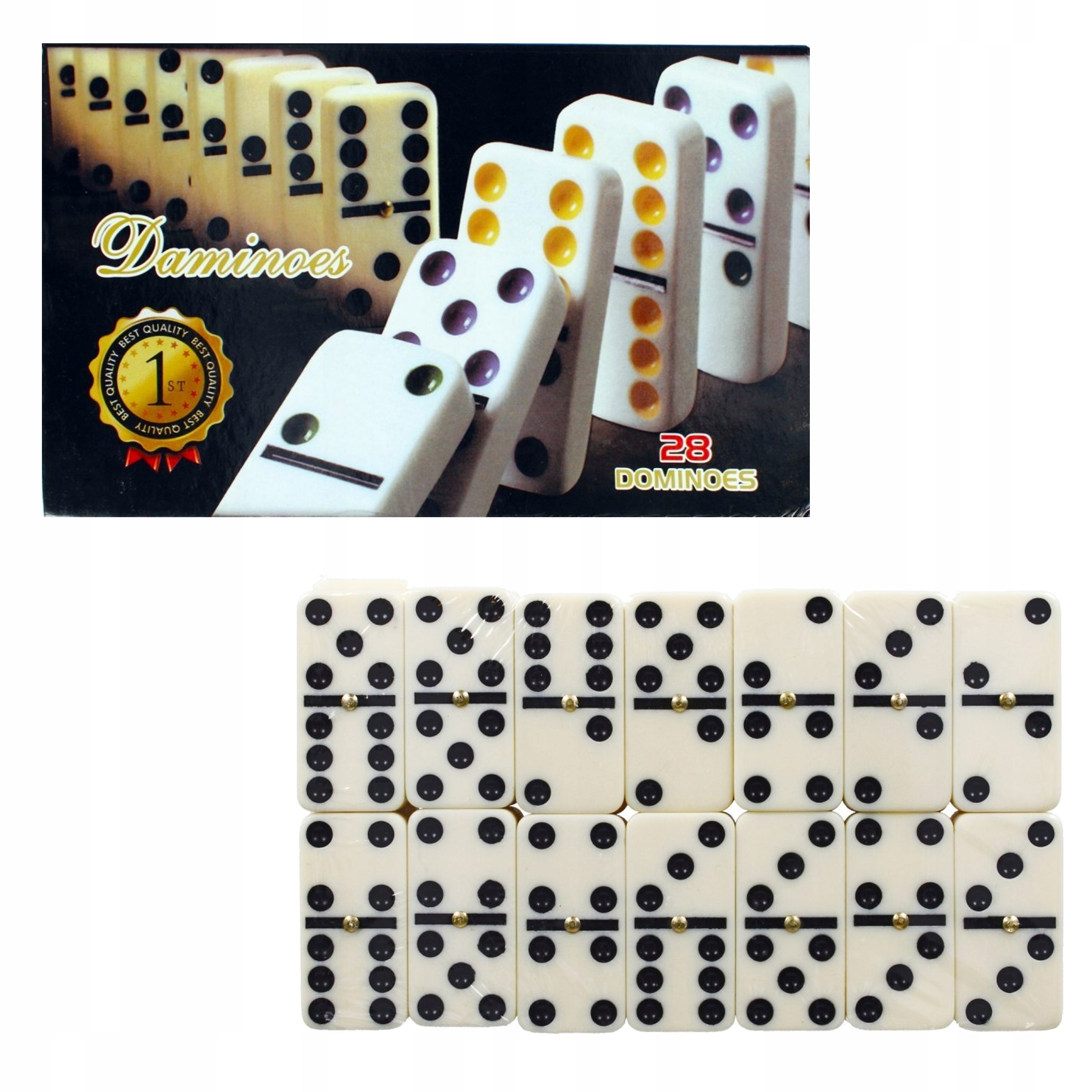 

Gra Logiczna Domino 19x11x3cm Creative