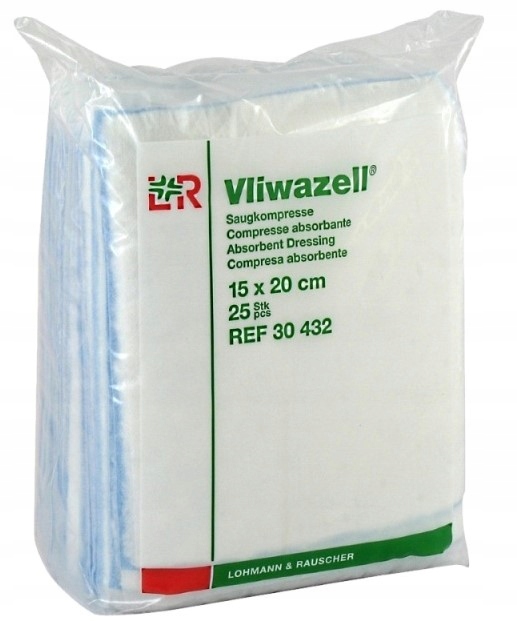 

L&r Vliwazell 15 x 20 cm 25szt. niejałowy